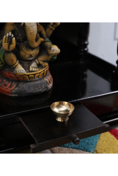 Gold Metal Diya Gold Metal Diya